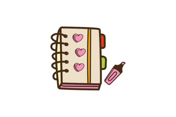 Back to School Notebooks SVG for Creative Projects