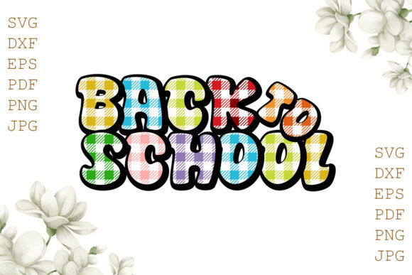 Back to School Pattern Decors Party: Custom Digital Assets for Organized Creativity