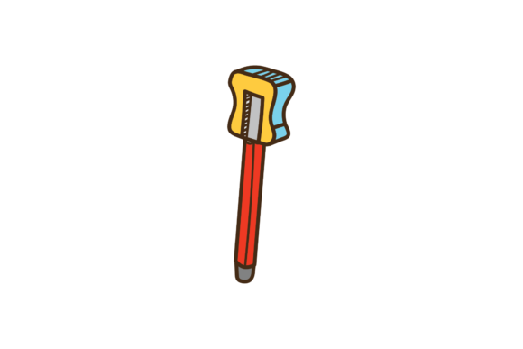 Back to School Pencil and Sharpener SVG: A Practical Design Resource