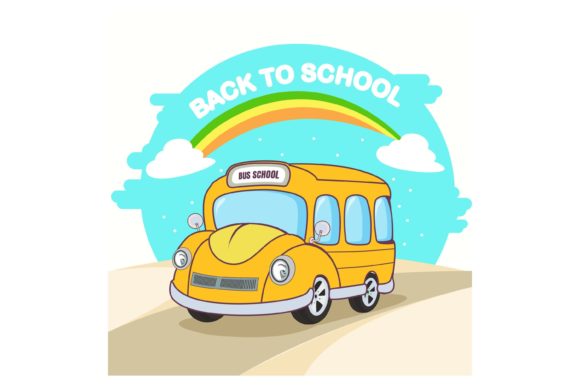 Back to School with School Bus: Versatile Vector Graphics for Modern Creators
