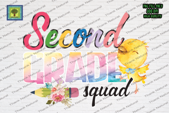 From Digital File to Classroom Keepsake: Designing with the Back to School 2nd Grade Squad Sublimate