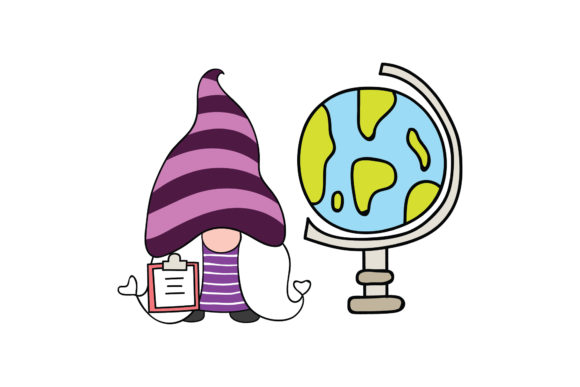 Gnomes Back to School Observing Globes: A Whimsical Design for Modern Learning Projects